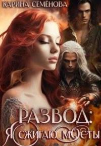 Обложка книги Развод: я сжигаю мосты - Карина Семёнова