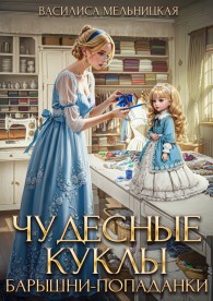 Обложка книги Чудесные куклы барышни-попаданки - Василиса Мельницкая