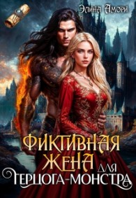 Обложка книги Фиктивная жена для герцога-монстра - Элина Амори